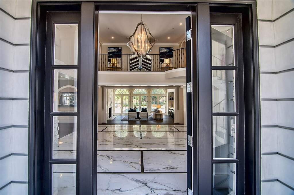 Living room with French Country details